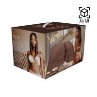 XKIN Bodyforms Clara brun dual entry vibrator, bild 2