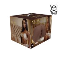 XKIN Bodyforms Layla Brown Dual Entry Stroker, picture 2
