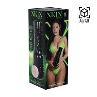 XKIN Metallix Aza vibrator stroker, 14,5cm, billede 2