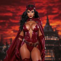 XKIN Superheroes Crimson Hex Tan Mouth Stroker, Bild 5