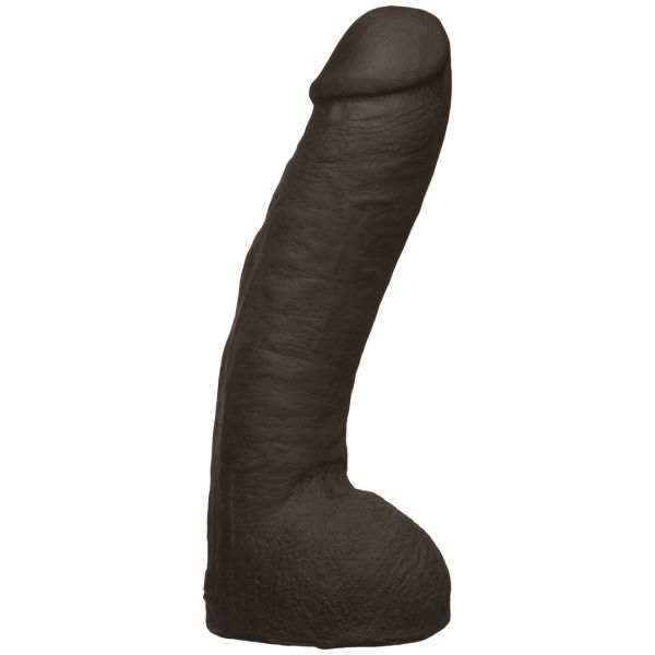 Doc Johnson Hung Preto Veias ULTRASKYN Dildo, 30 cm