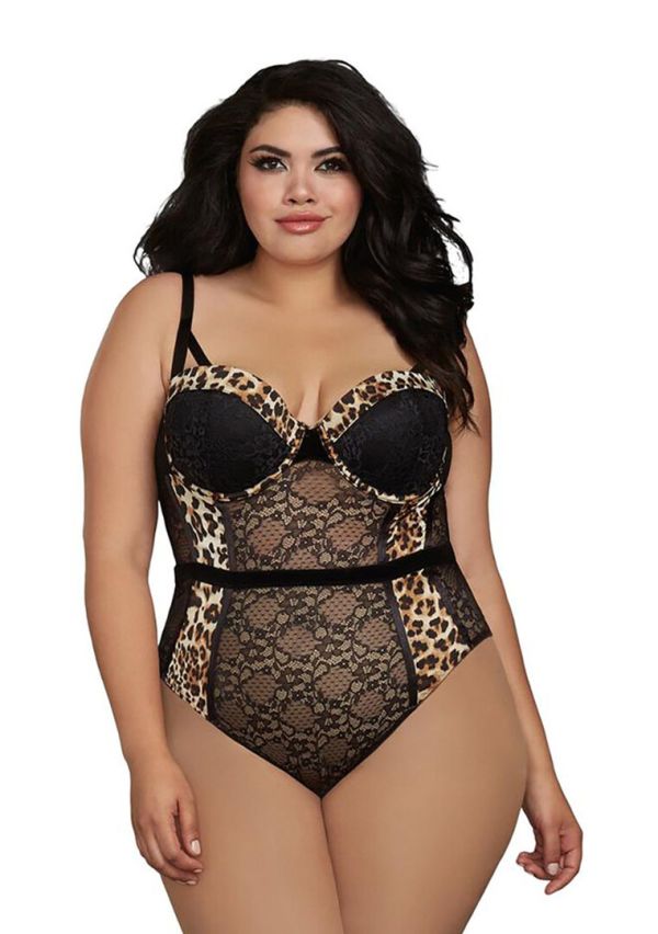 Dreamgirl Teddy Lace Comfort