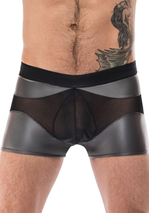 Male Power Iron Clad Mesh Shorts, strl Large Grå