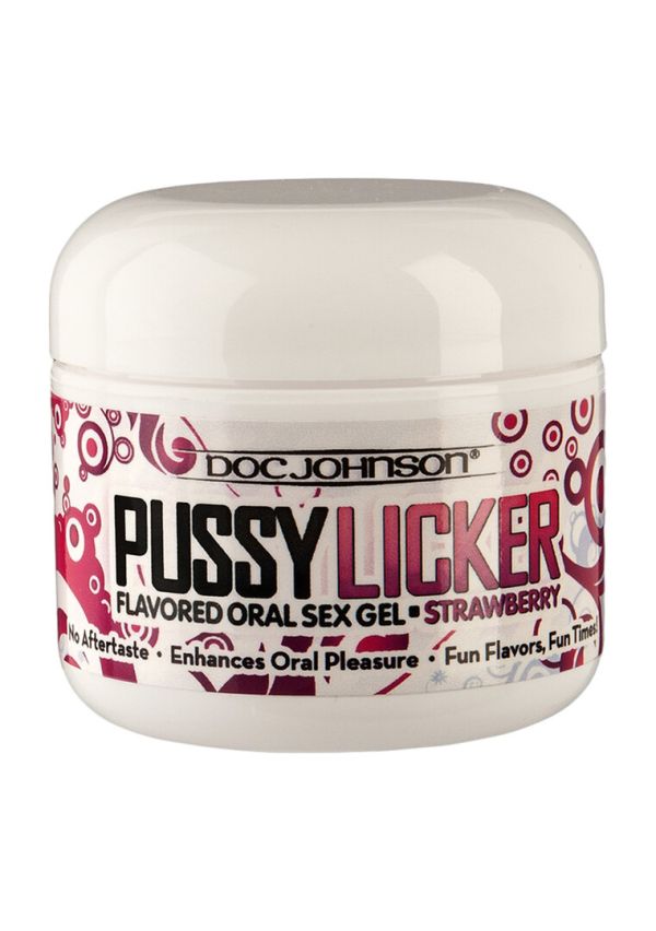Gel Oral Flavoured Morango Doc Johnson Pussy Licker 57ml