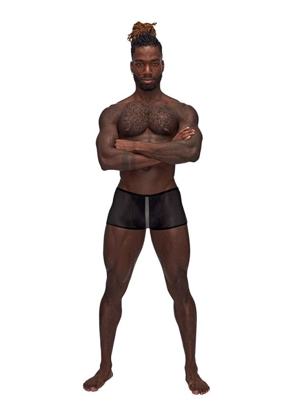 Male Power Onyx Landing Strip Mini Short