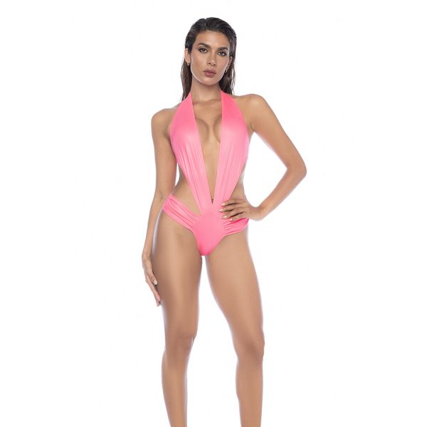 Mapalé Halter-Body i Wetlook Rosa
