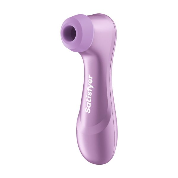 Satisfyer Pro 2 Gen 4 ametyst vibrator med fire hætter