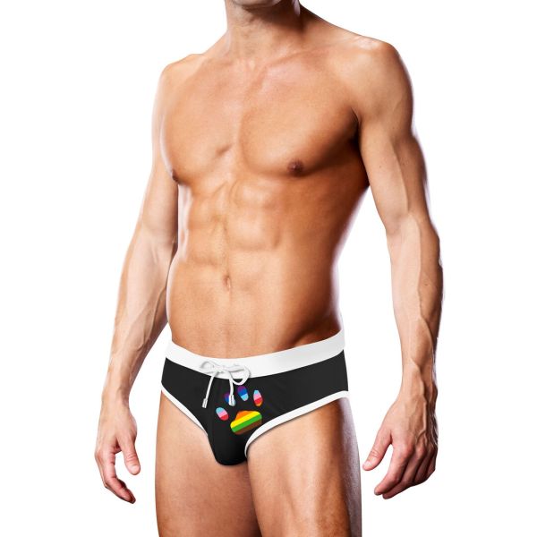 Prowler Slip nero con Paw Pride
