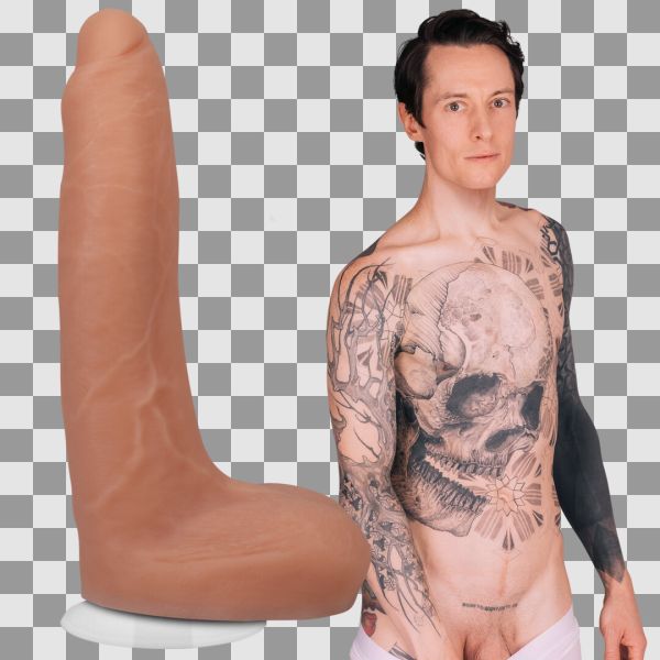 Doc Johnson Owen Gray dildo 22 cm silikone
