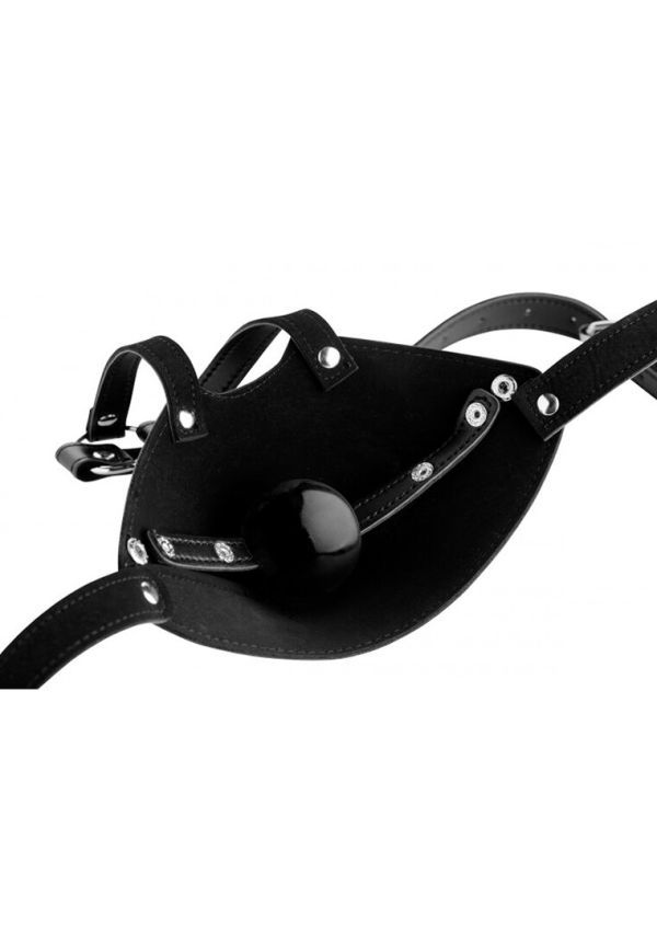 Museruola Harness XR Brands con Bavaglio Palla Rimovibile