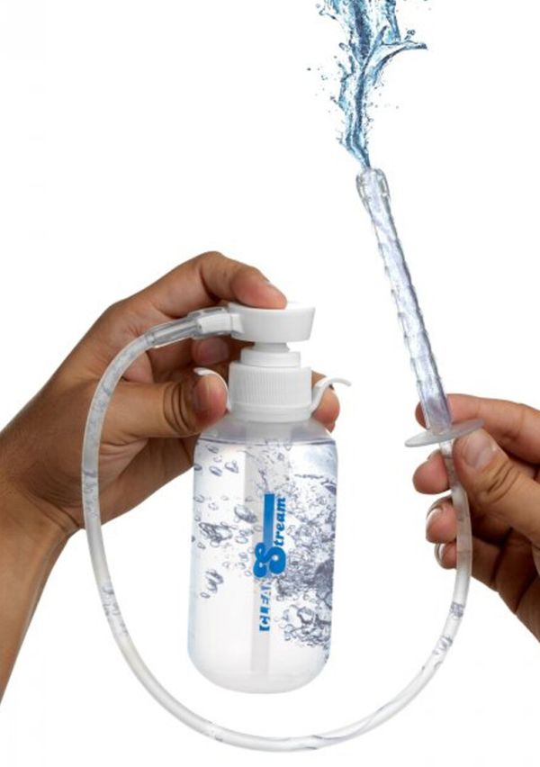XR Brands Kit Bouteille Enema Action Pompe