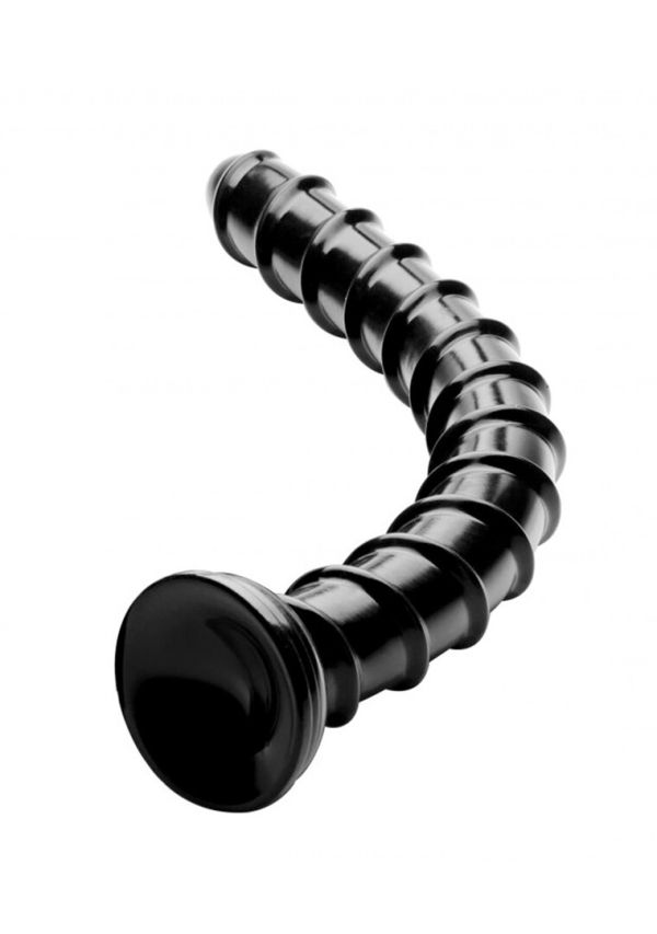 XR Brands Vertebral Schlange Schwarz Dildo 46 cm