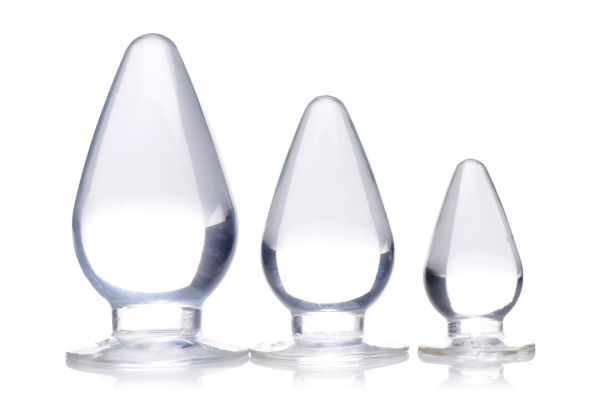 XR Brands Dreifach Kegel Klare Trainer-Set