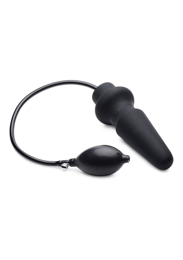 XR Brands Ass-Pand Inflatable Silicone Plug Large - pumpattava anaalitappi