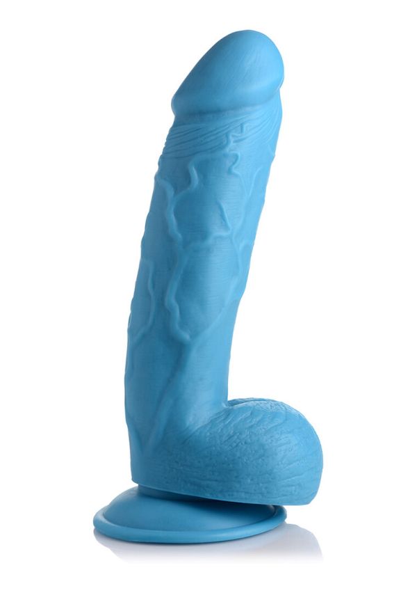 XR Brands POP dildo sininen 21cm