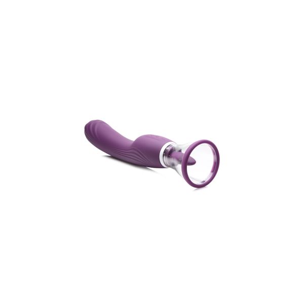 XR Brands Lickgasm Dual Motor Suction Licking Vibrator