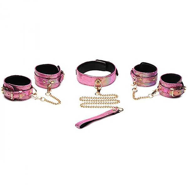 XR Brands Rainbow Cobra Bondage Set