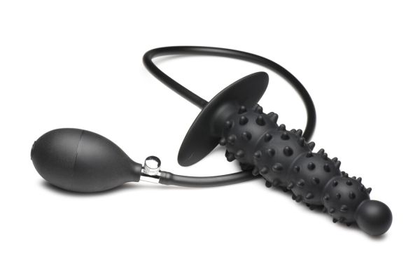 XR Brands Ass Puffer Nubbed Plug, Aufblasbar