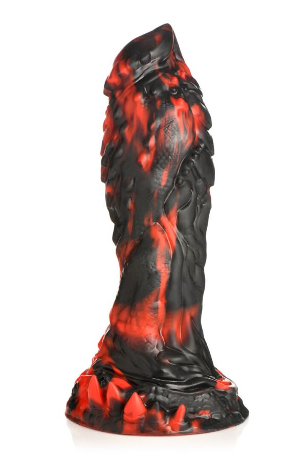 XR Brands Grim Reaper Größer Rot Strukturierter Dildo