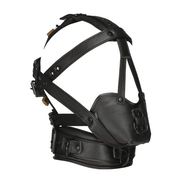 XR Brands Imbracatura Testa Imbottita e Museruola