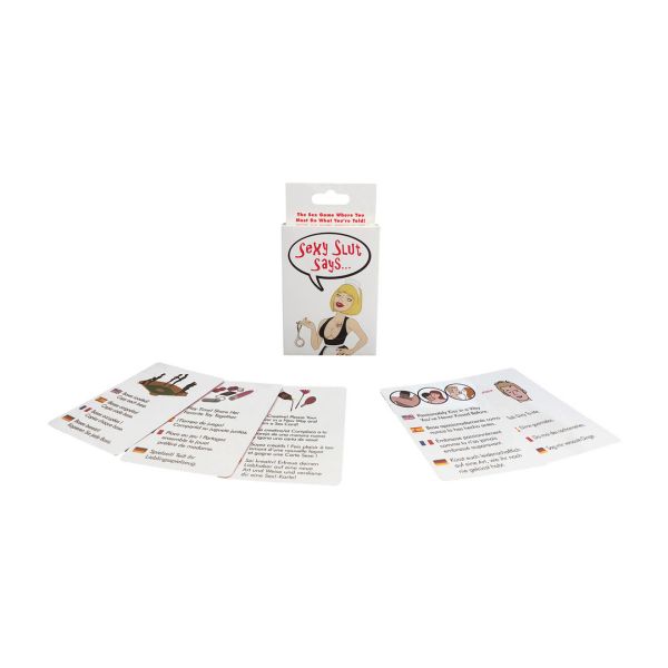 Kheper Games Sexy Slut Says Party Card Game