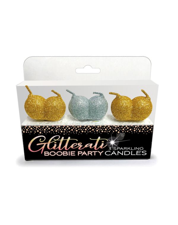 Little Genie Productions Boobie Candle Set 3
