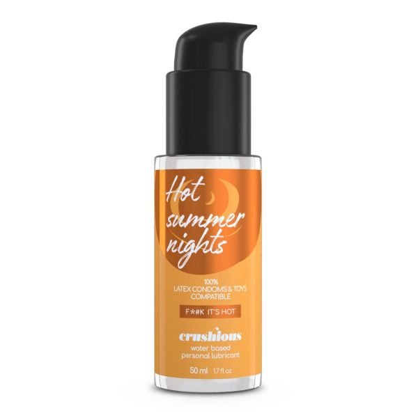 Crushious varmende glidecreme 50 ml til intens fornemmelse