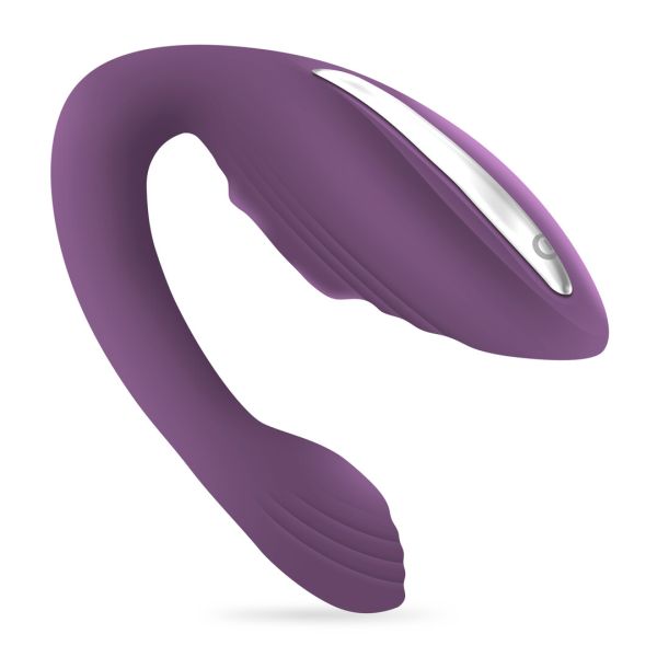 Crushious Pleasuriser Ferngesteuert Vibrator Lila