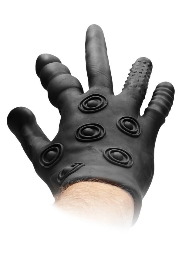 Fist It Luva de Fisting em Silicone com Dedos Texturizados