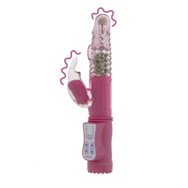 GC Vibratoiva Rabbit Pyörimiskontrollilla, 36 toimintoa