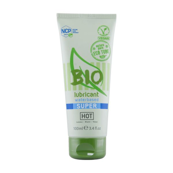Lubrifiant eau HOT Superglide 100 ml organique vegan