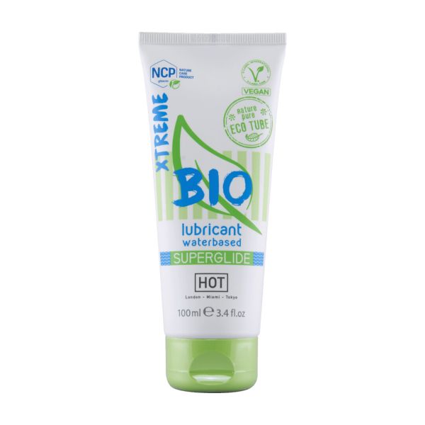 Lubrifiant eau HOT Superglide Xtreme 100 ml intense