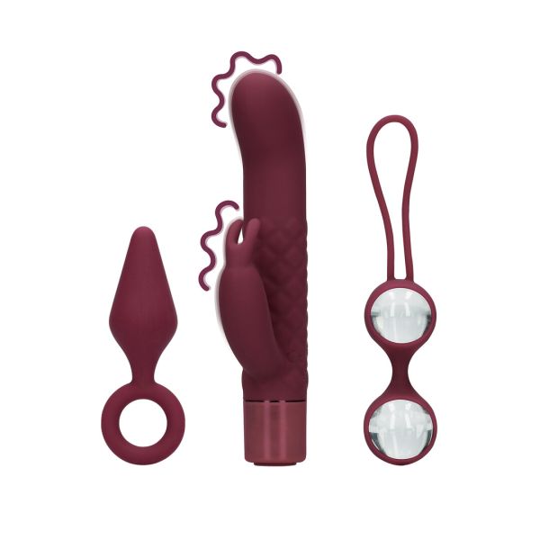 Loveline Explore nautin-sarja Dark Cherry, 3 lelua