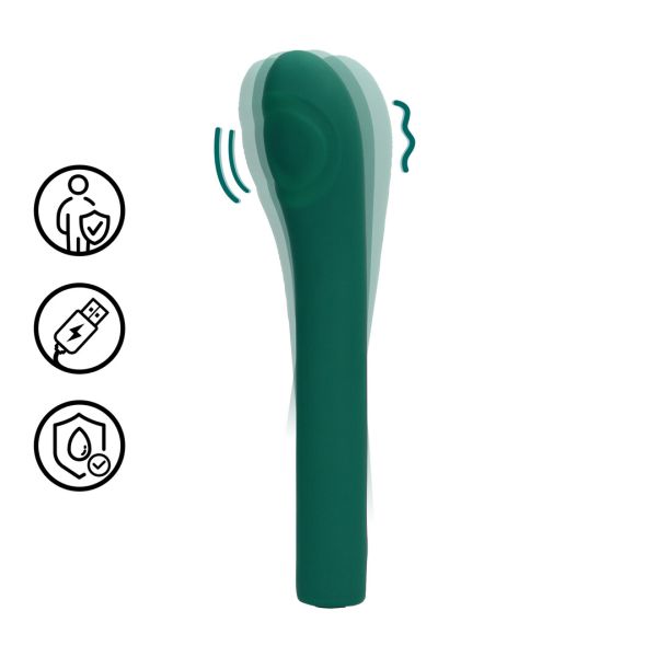 Loveline by Shots G-Spot Vibrator Pulse Wave Grön