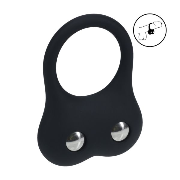 Levelz by Shots Training Silicone Cockring Medio Nero