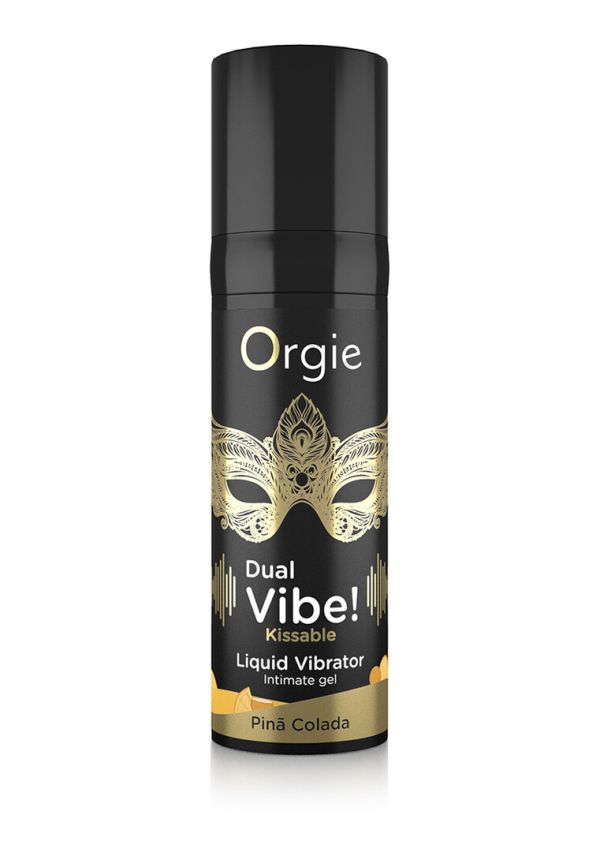 Orgie Dual Vibe Kissable Vibrator Pina Colada 15ml