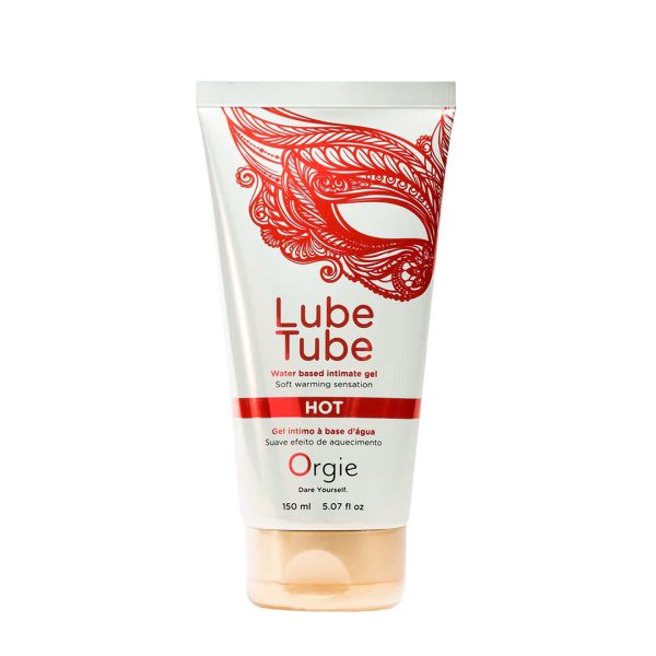 Orgie Lube Tube Hot Warming Lubricant, 150 ml