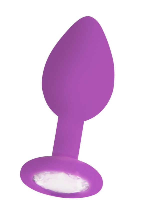 Ouch! by Shots Plug Anale Silicone Diamante Regolare