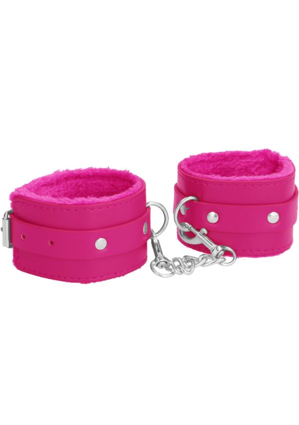 Manette Pelle Peluche Ouch Rosa Chiaro