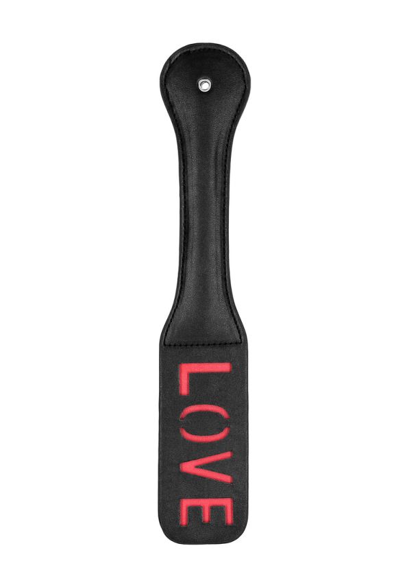 Paddle LOVE Ouch!, jouet impact cuir impression