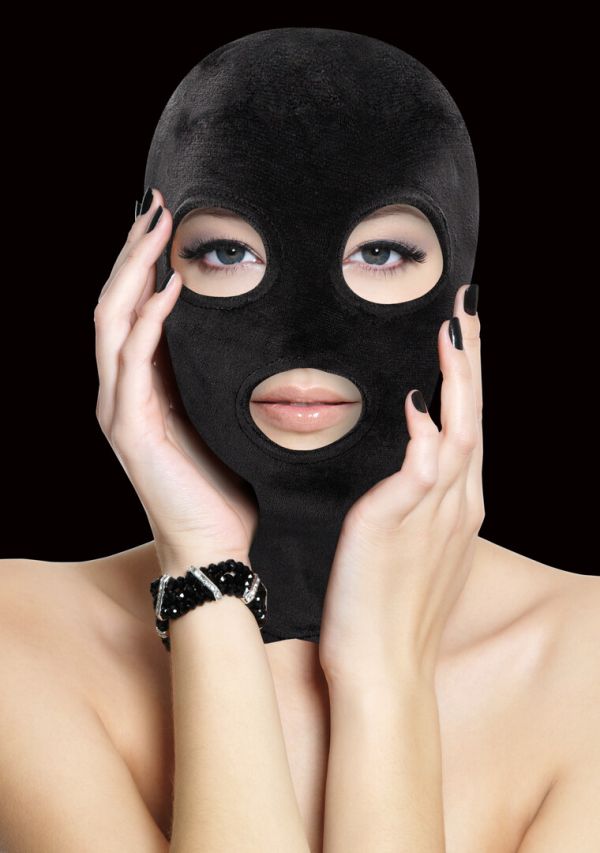Masque avec yeux ouverts et bouche ouverte