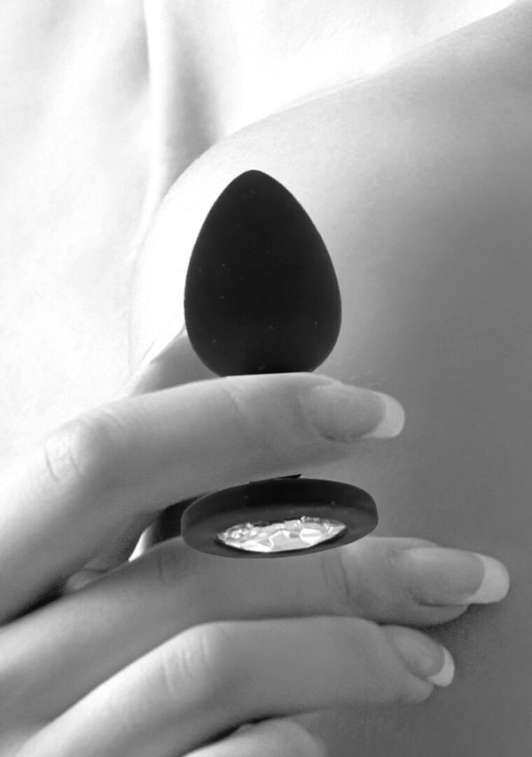 Ouch! Silicone Analplug Diamond Jewel