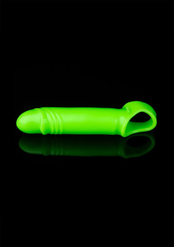 Ouch! Glow in the Dark Smooth Stretchy Sheath