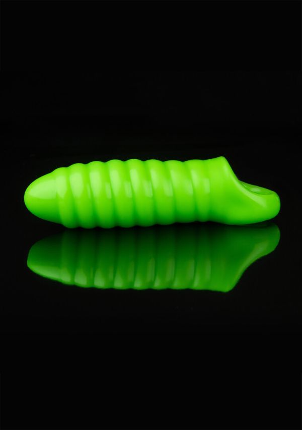 Ouch! Glow in the Dark Swirl Sheath Green