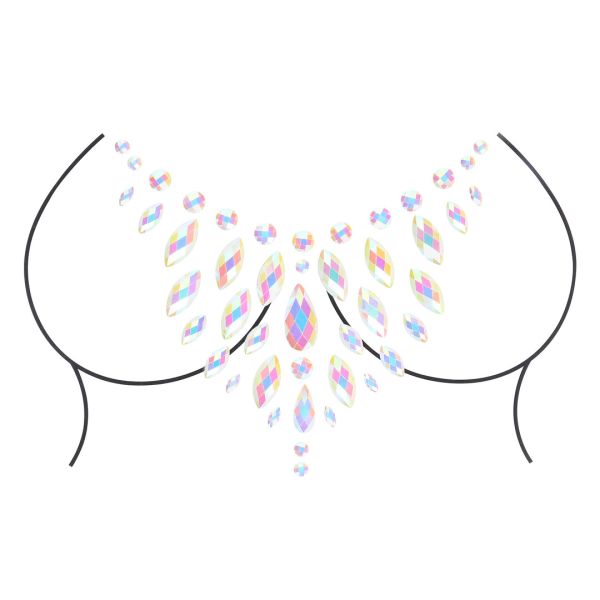 Ouch Glow Body Jewelry Stickers Chest Adhesive
