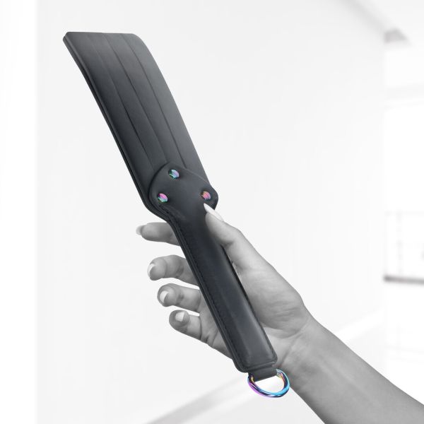 Ouch! Venice Paddle sort med iriserende hardware