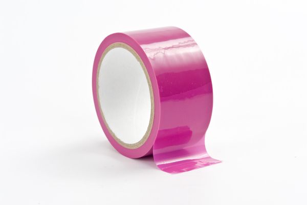 Ouch! lyserødt bondage tape, selv-klæbende PVC