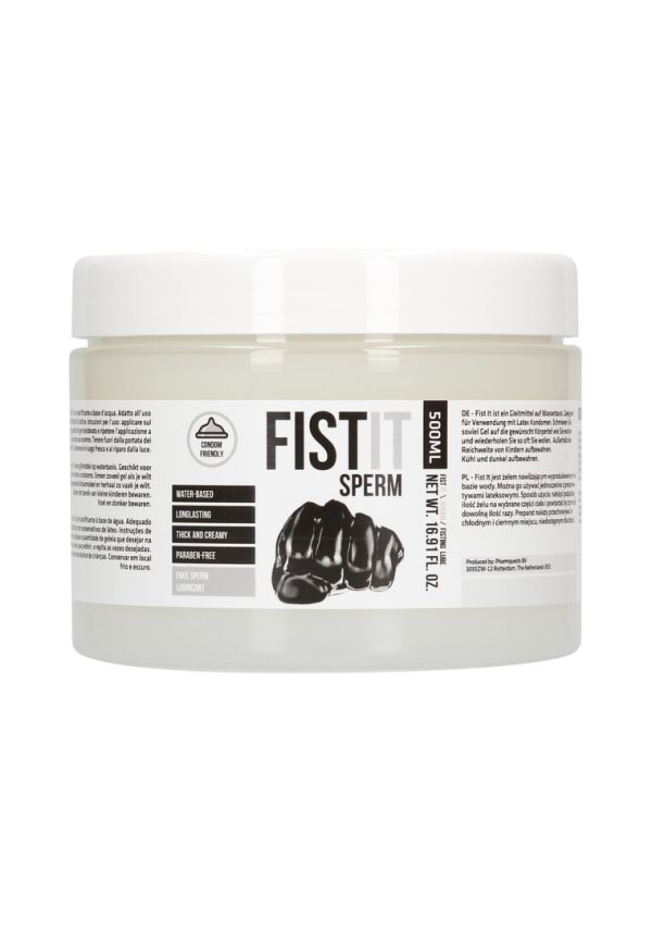 Fist It Sperma Clear Bottle 500 ml