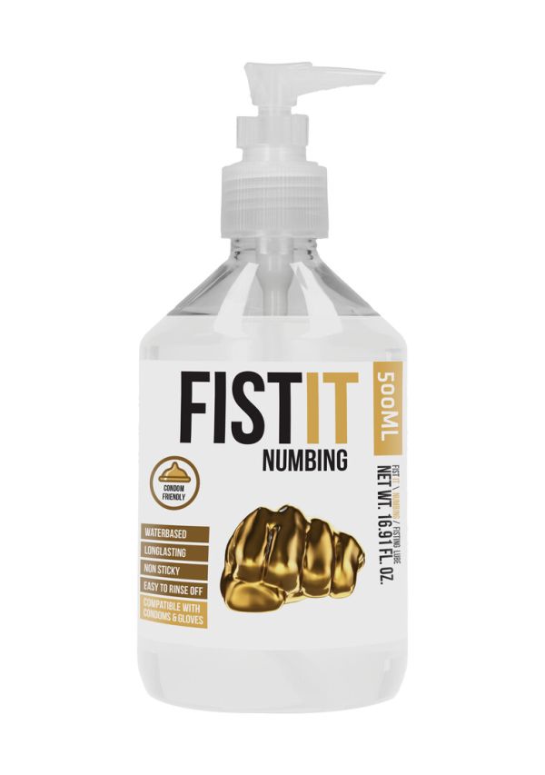 Fist It Numb Professional glidecreme, 500 ml