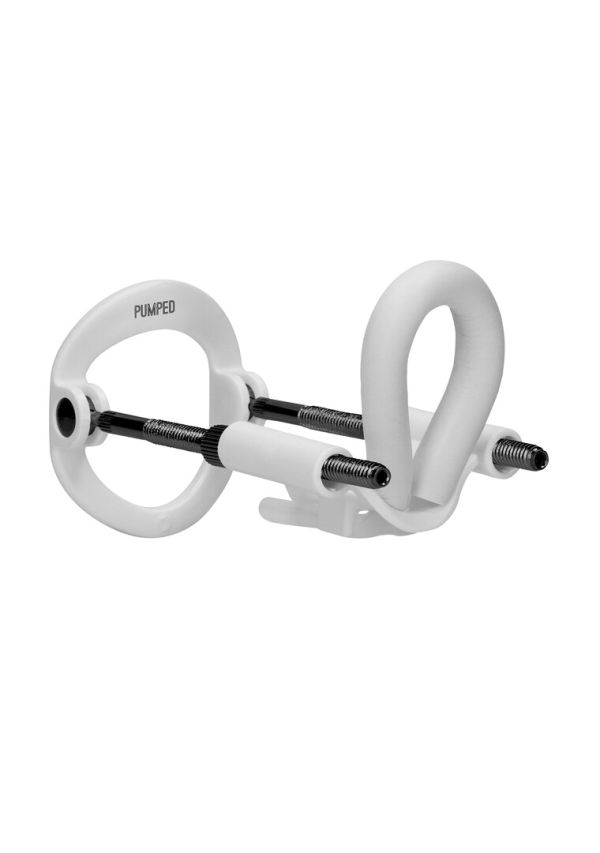 Pumped Penis-Extender mit Traktion Weiß